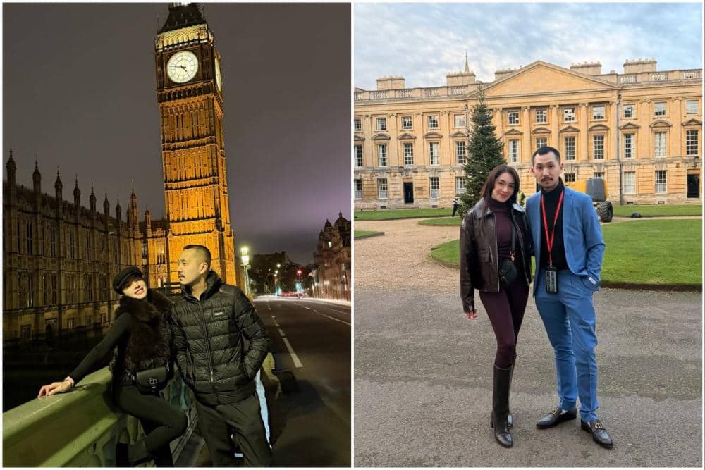 Angel Karamoy Liburan ke London bareng Kekasih