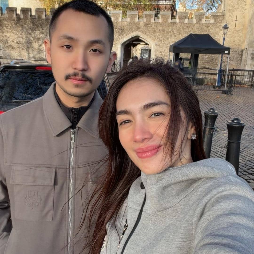 Angel Karamoy Liburan ke London bareng Kekasih