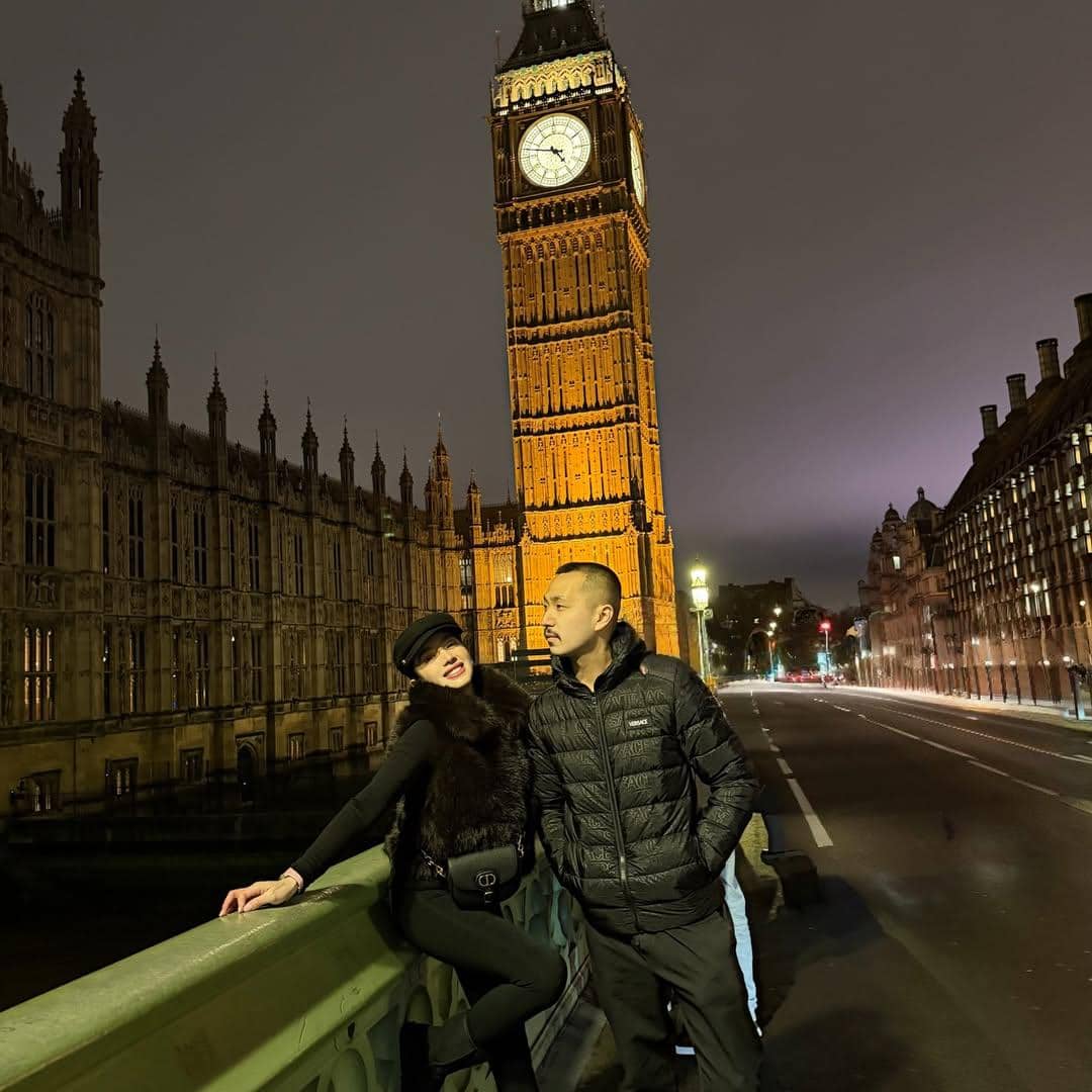 Angel Karamoy Liburan ke London bareng Kekasih