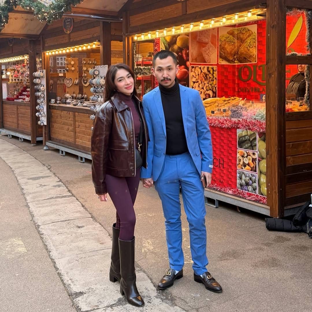 Angel Karamoy Liburan ke London bareng Kekasih