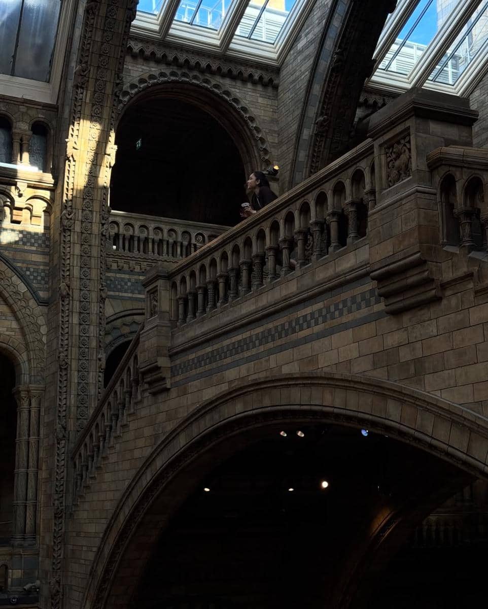 Yasmin Napper ke Natural History Museum London