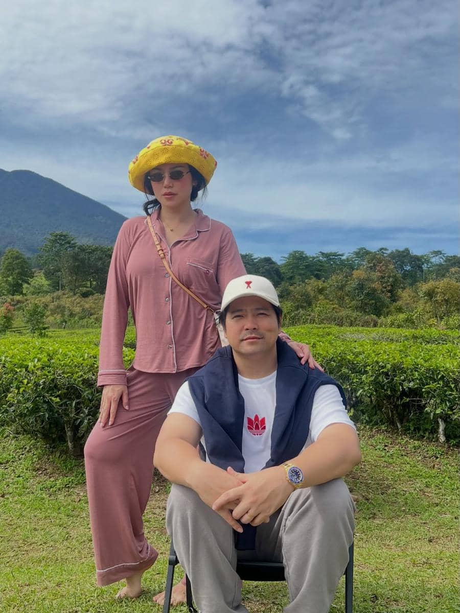 Keluarga Jessica Iskandar piknik di puncak