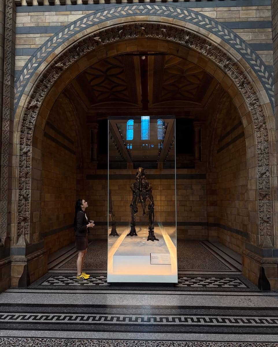 Yasmin Napper ke Natural History Museum London