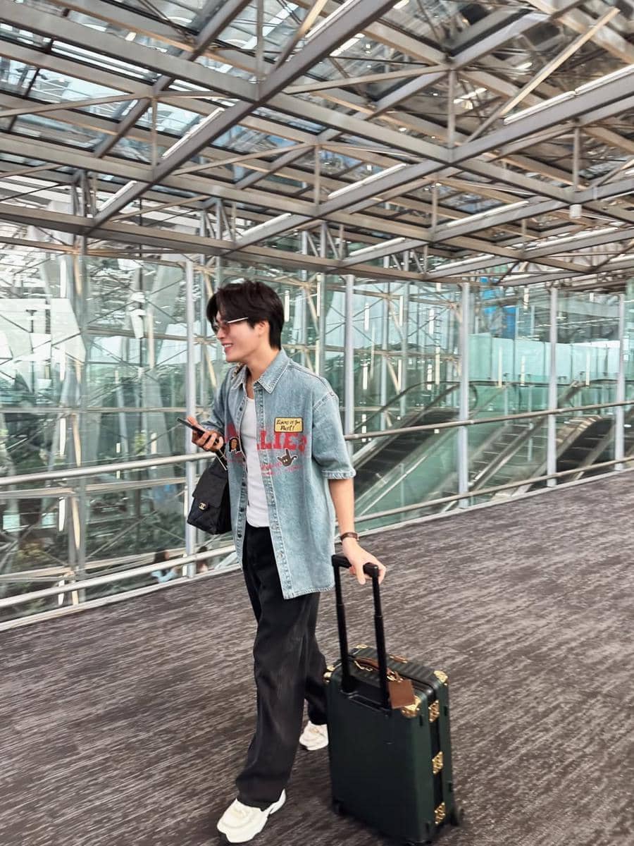 inspirasi outfit Gemini Norawit 