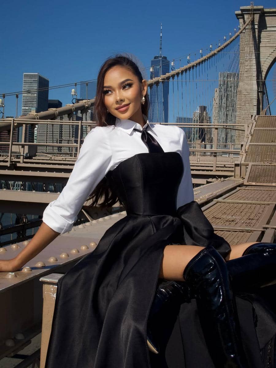 potret Sreypii Phorn, Miss Cosmo Kamboja 2025 