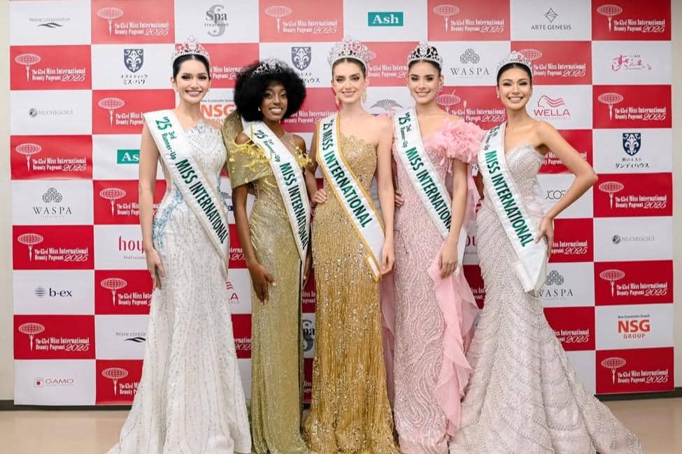 potret Top 5 Miss International 2025
