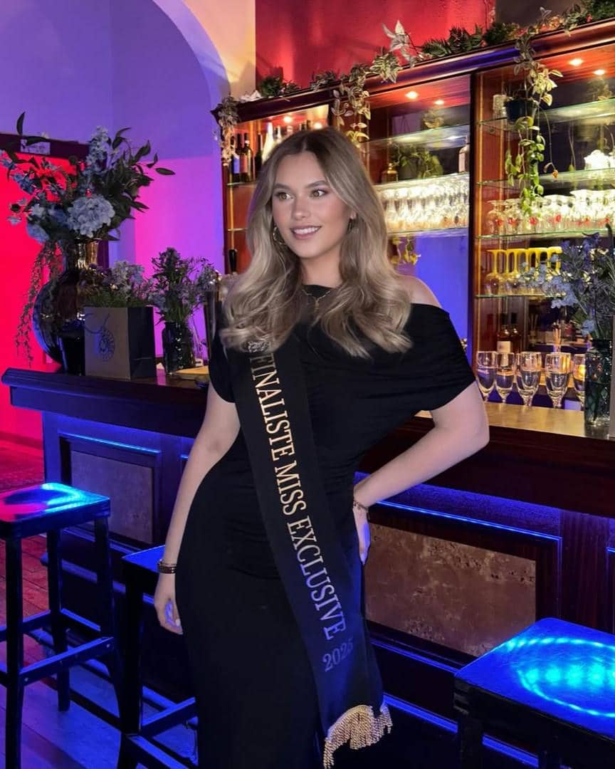 potret Anouck Brike, Miss Cosmo Belgia 2025