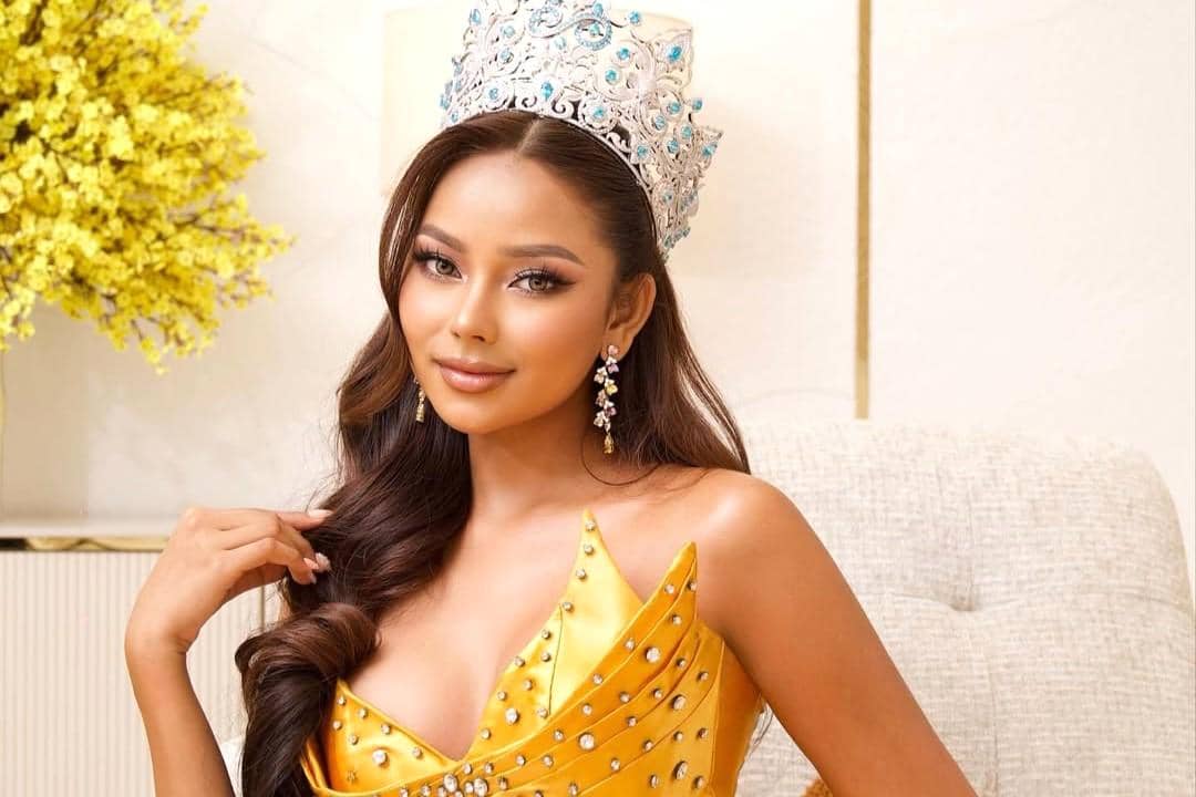 potret Sreypii Phorn, Miss Cosmo Kamboja 2025 