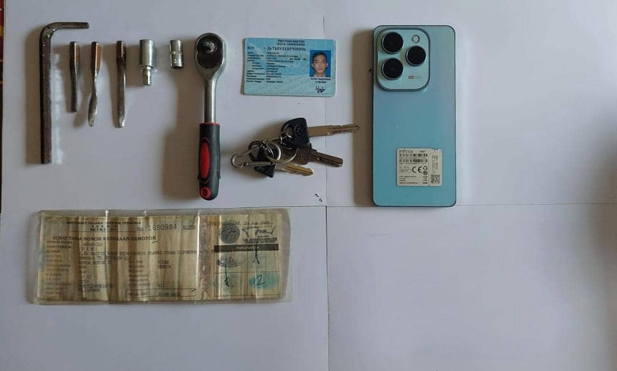 Pelaku curanmor ditangkap Polsek Cipondoh