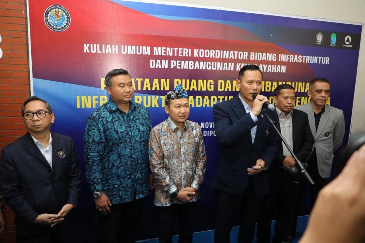 Menko AHY, kuliah umum, undip