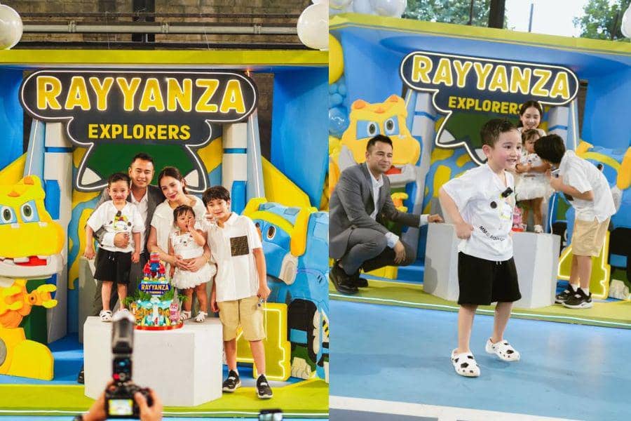 Dekorasi Ulang Tahun Rayyanza ke-4