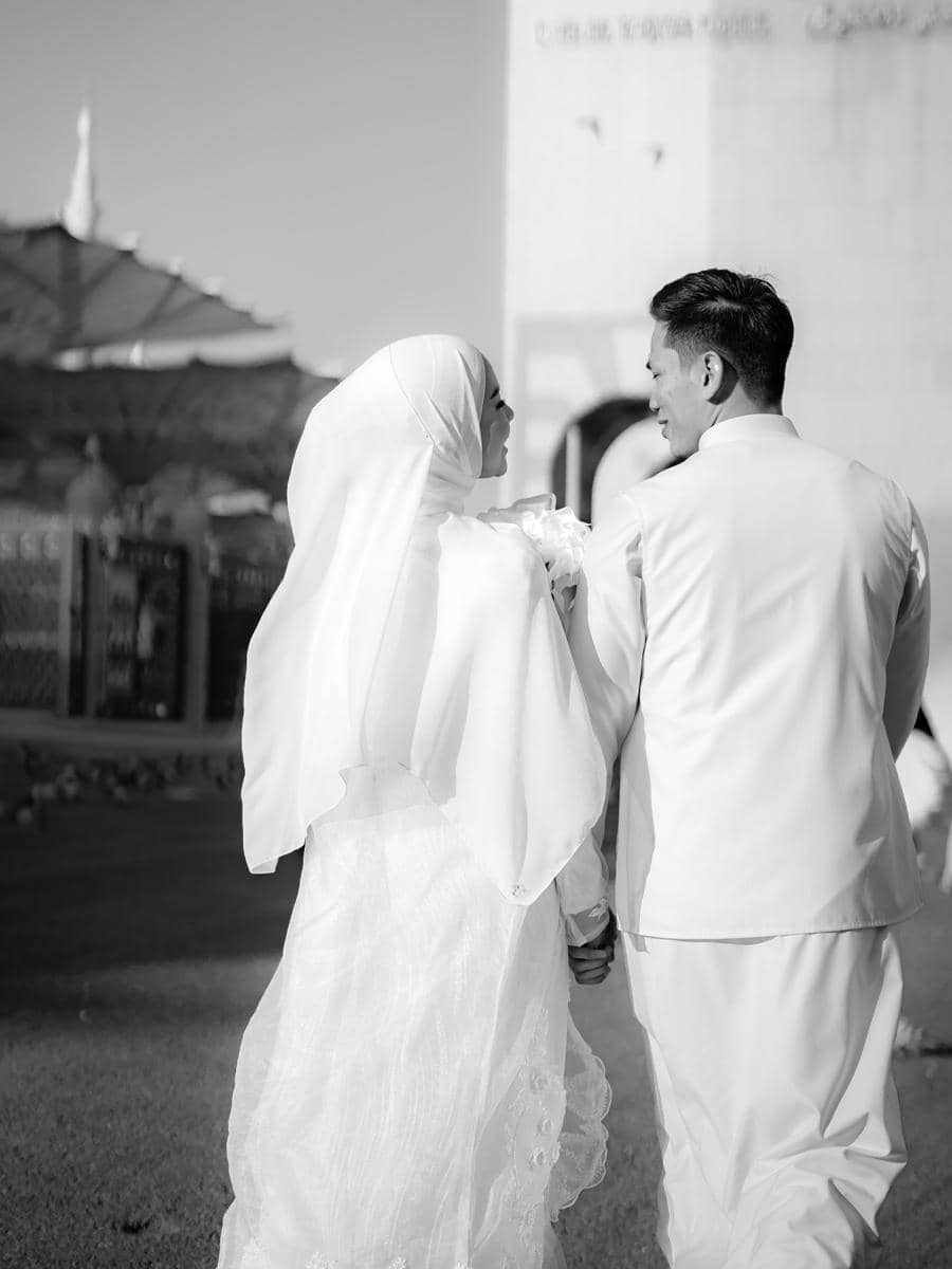 Pernikahan Dara Arafah dan Rehan Mubarak di Masjid Nabawi (instagram.com/daraarafah)