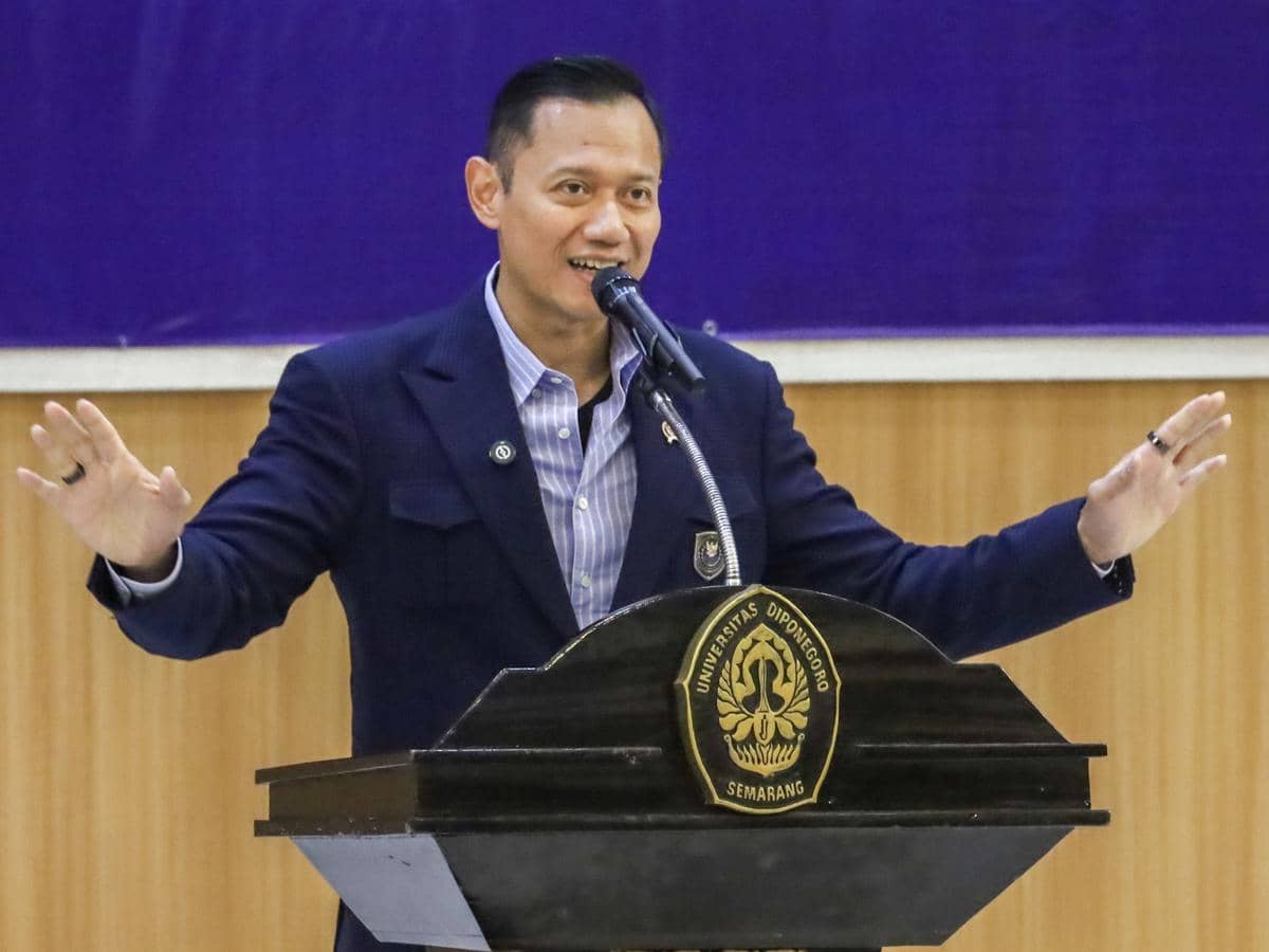 Menko AHY, kuliah umum, undip