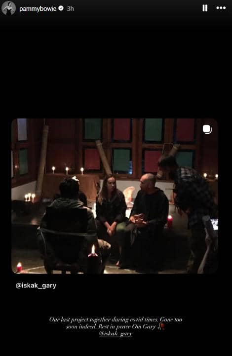 Artis Sampaikan Belasungkawa atas Meninggalnya Gary Iskak (instagram.com/pammybowie)