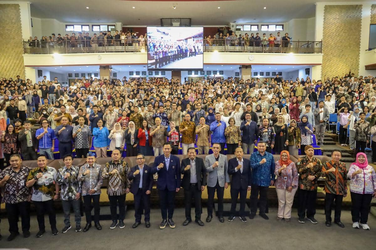 Menko AHY, kuliah umum, undip