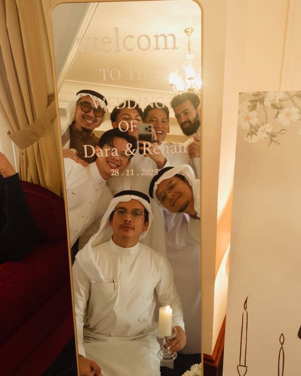 Artis Hadiri Pernikahan Dara Arafah dan Rehan di Madinah (instagram.com/daraarafah)