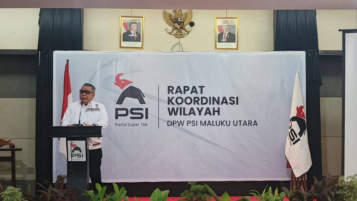 Ketua Harian DPP Partai Solidaritas Indonesia (PSI), Ahmad Ali