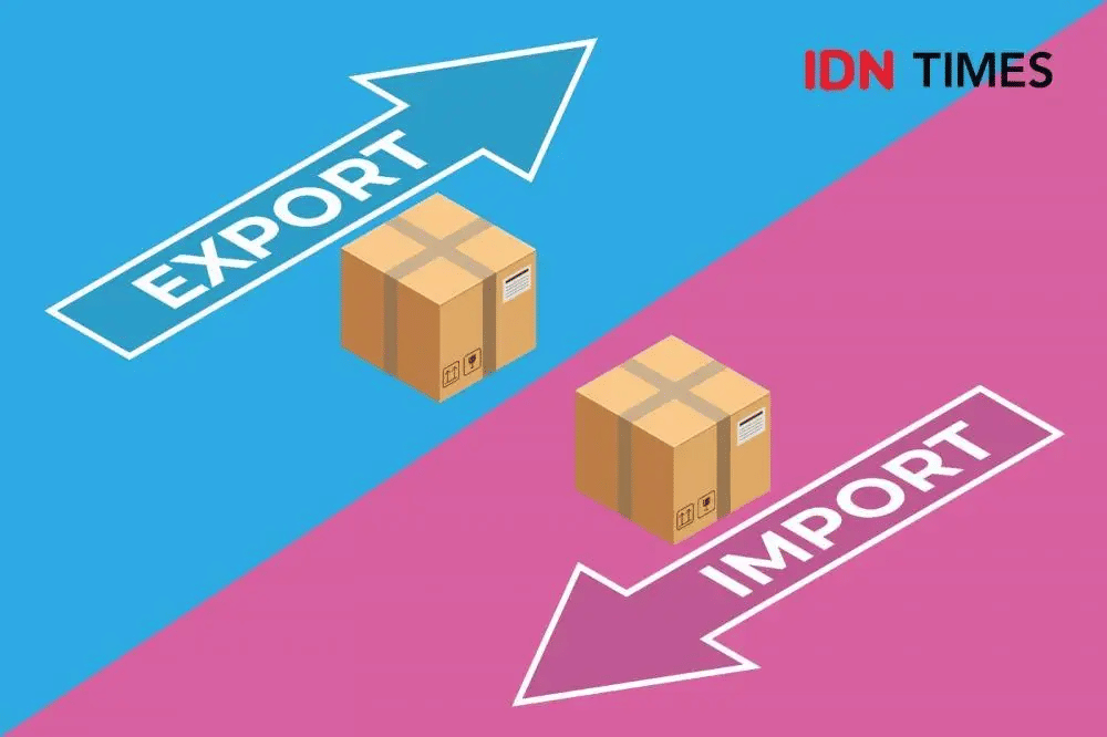 ilustrasi ekspor-impor