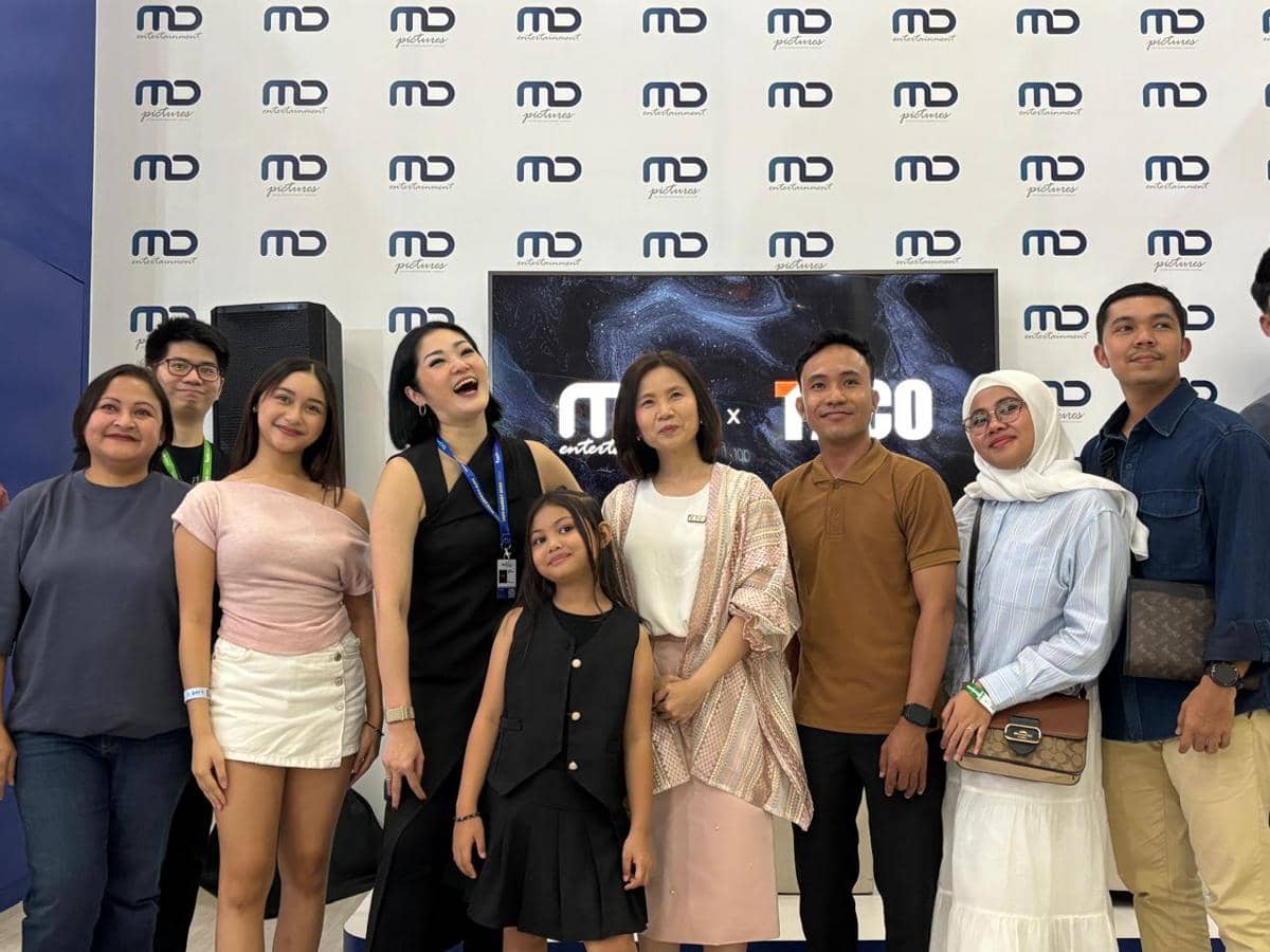 Kolaborasi MD dan TACO saat JAFF Market 2025, di JEC, Sabtu (29/11/2025).