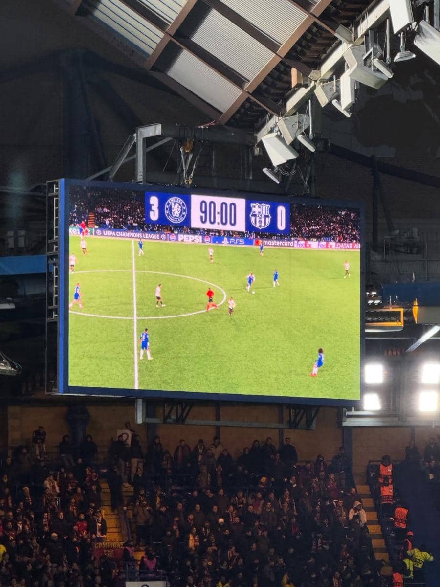 El Rumi nonton pertandingan Chelsea di London (instagram.com/elelrumi)