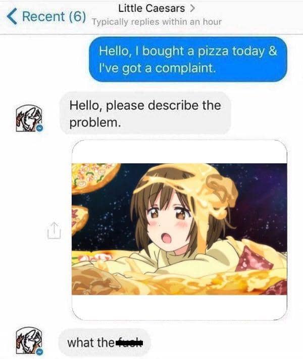 meme anime tentang keju