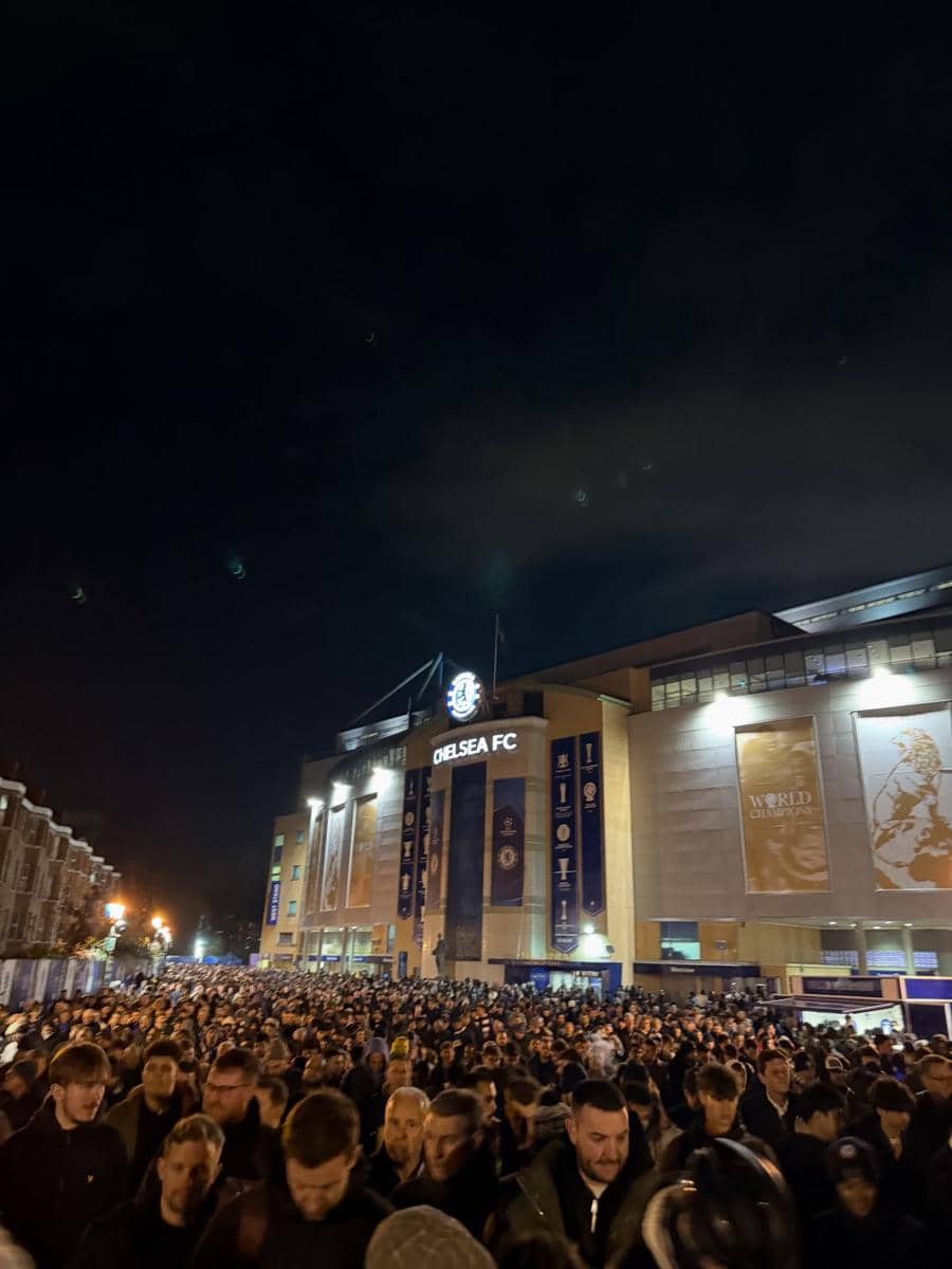 El Rumi nonton pertandingan Chelsea di London (instagram.com/elelrumi)