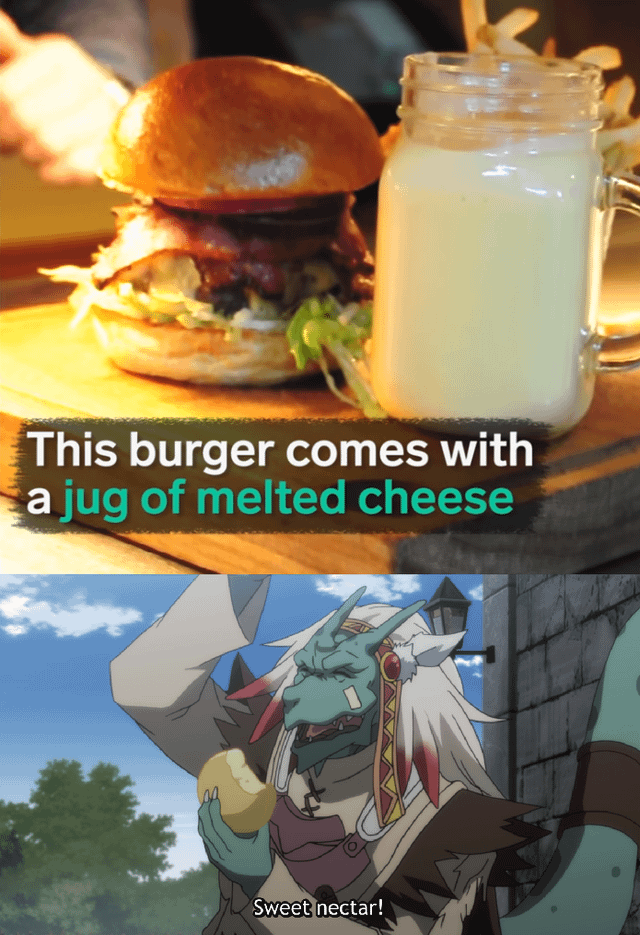 meme anime tentang keju