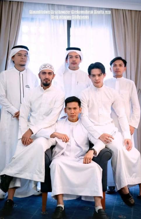 Syukuran Pernikahan Dara Arafah dan Rehan di Madinah (instagram.com/daraarafah)