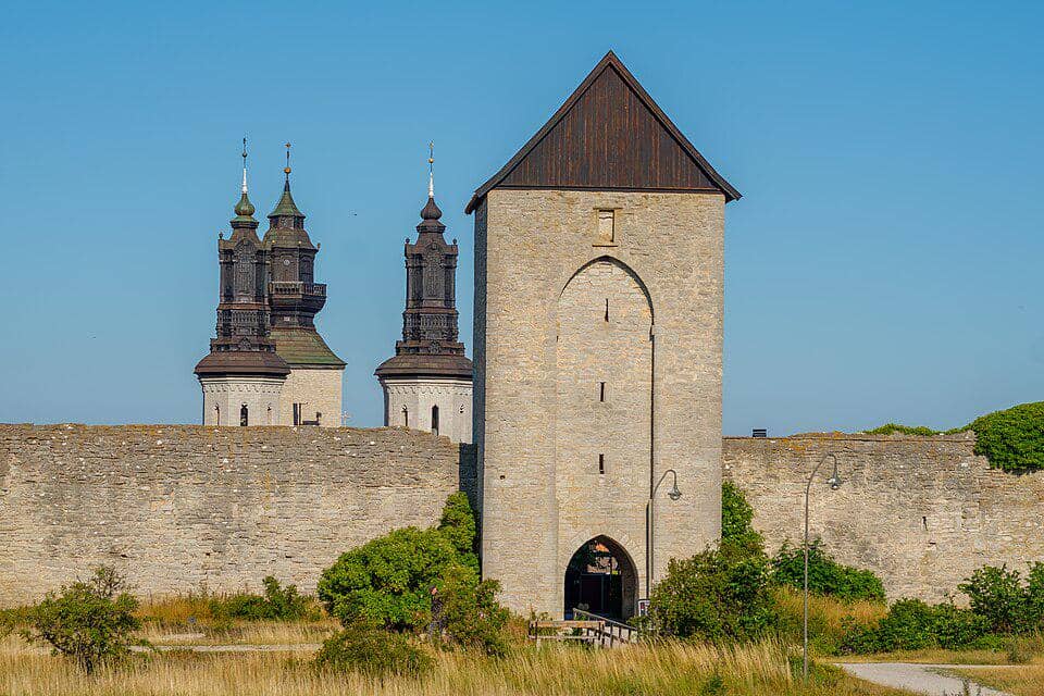 Kota Visby di Swedia