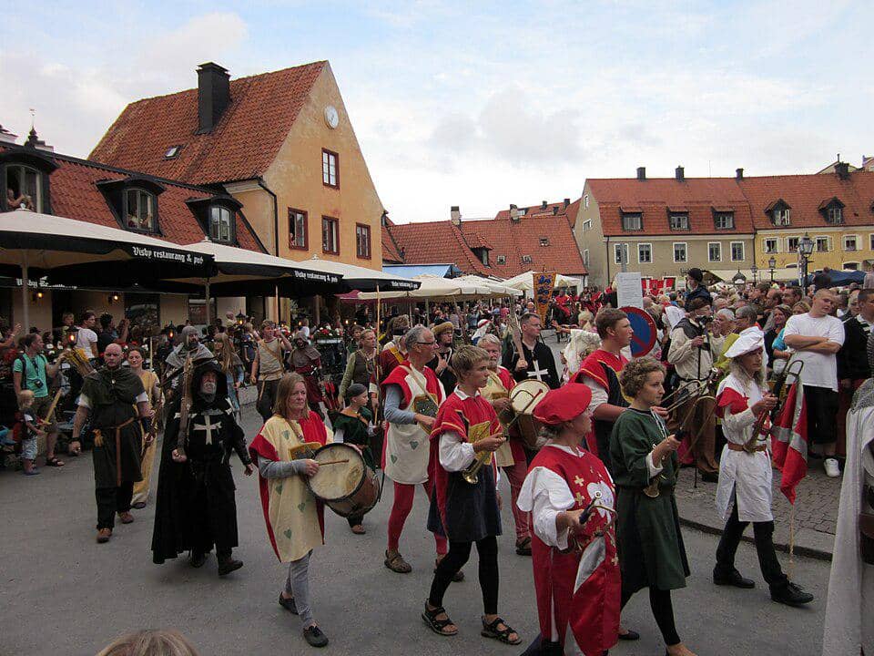 Festival Medieval Week di Visby