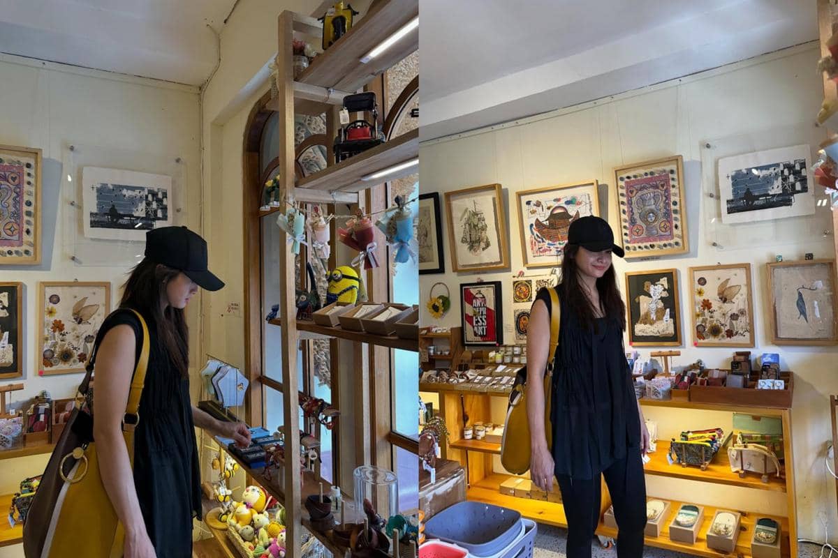 potret Acha Septriasa di Palka Art Craft, Yogyakarta