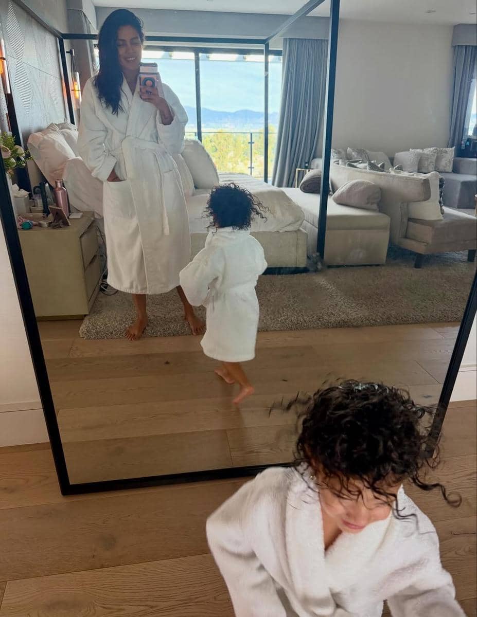 Priyanka Chopra dan putrinya