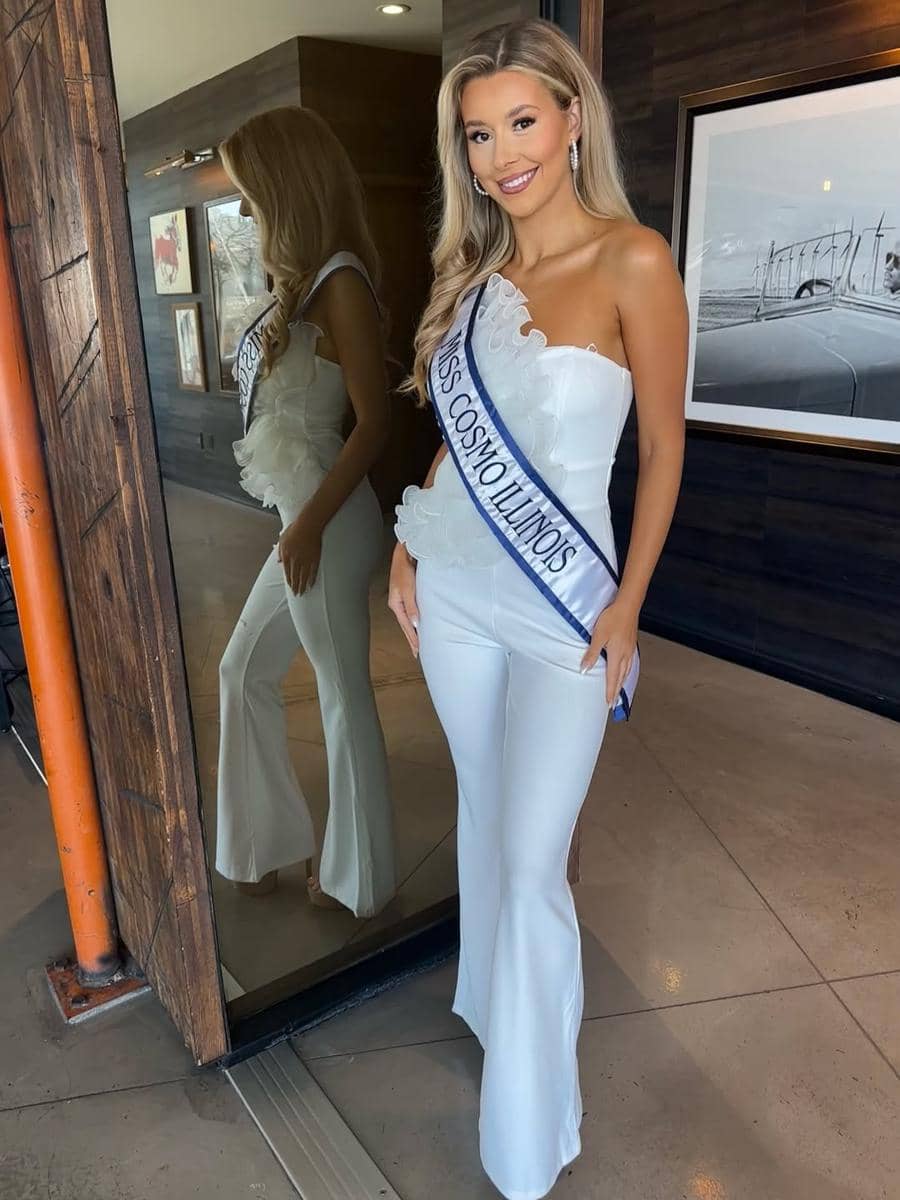 potret Yolina Lindquist, Miss Cosmo Amerika Serikat 2025