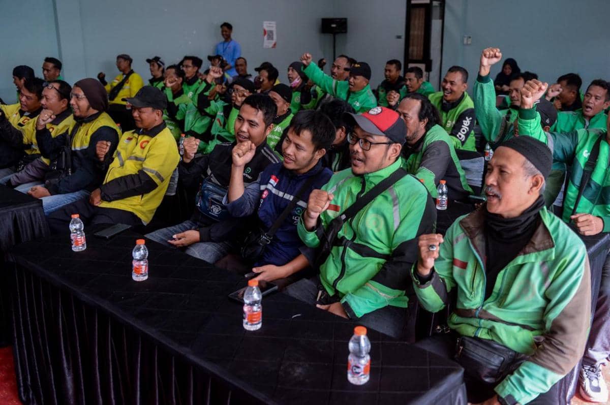 HUT ke-88, ANTARA Biro Banten Gelar Edukasi Digital untuk Ojol (Dok. ANTARA Banten)