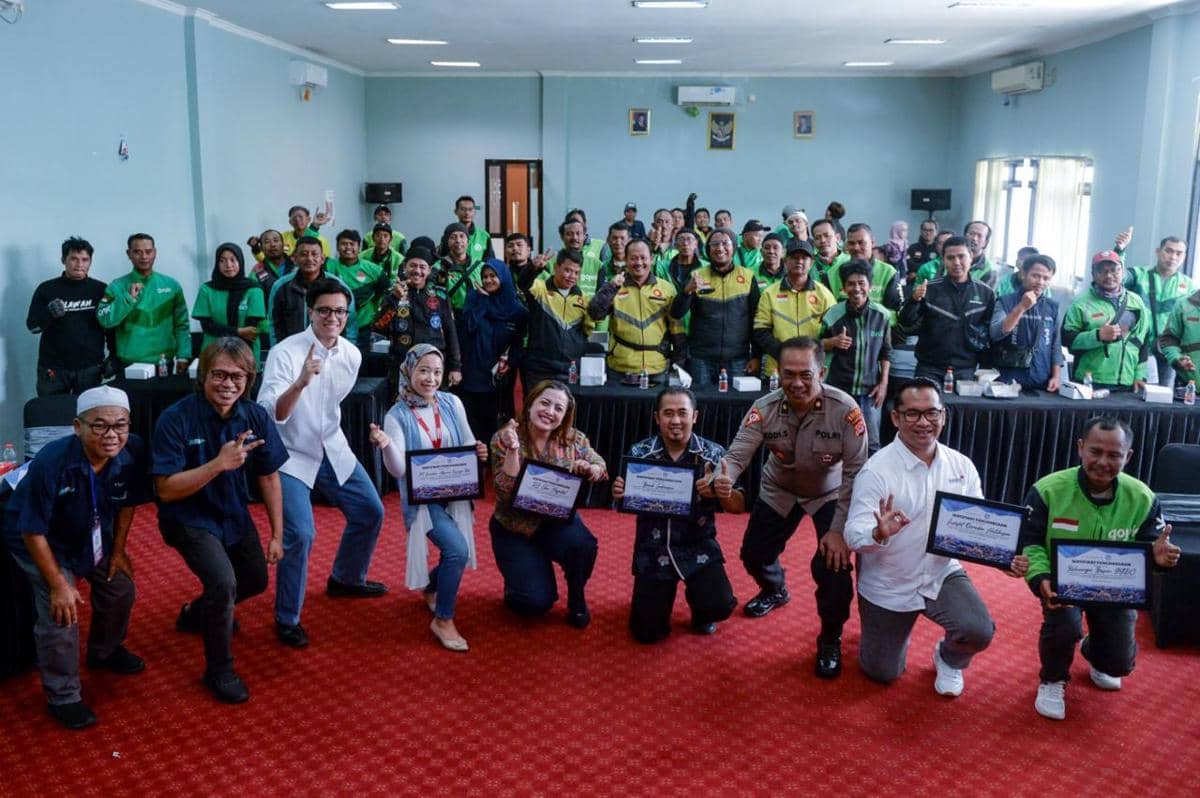 HUT ke-88, ANTARA Biro Banten Gelar Edukasi Digital untuk Ojol (Dok. ANTARA Banten)