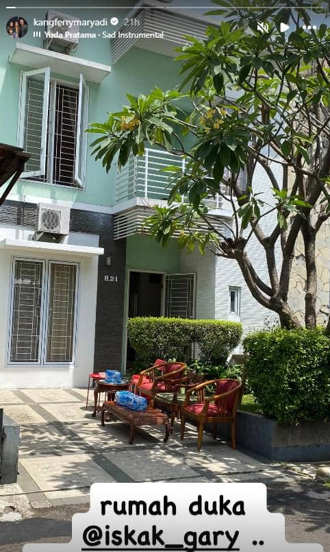 artis melayat di rumah duka Gary Iskak