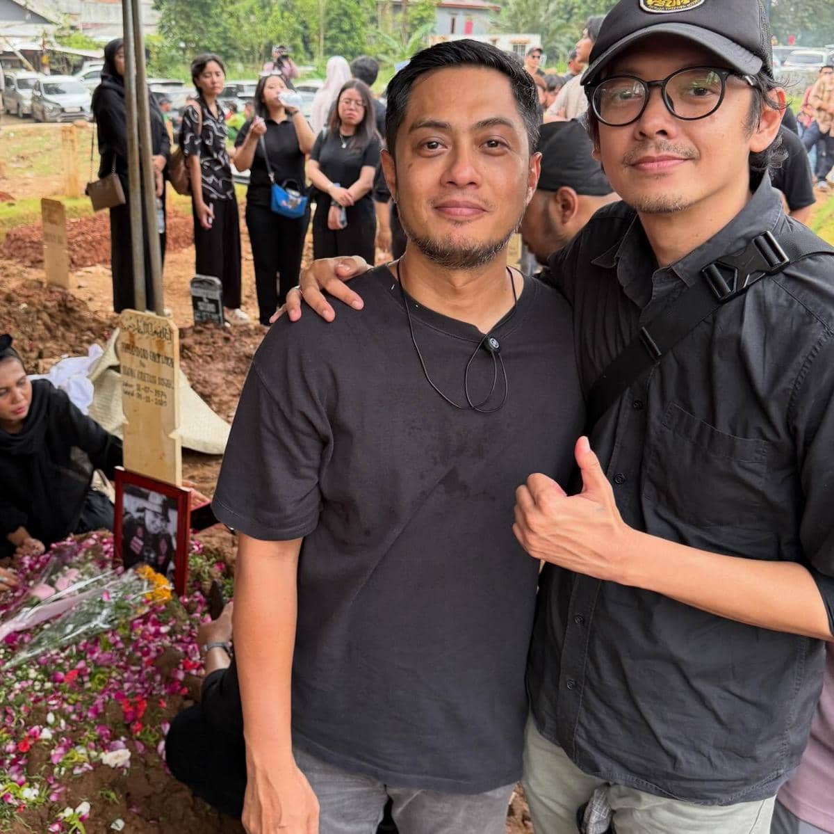 artis melayat di rumah duka Gary Iskak