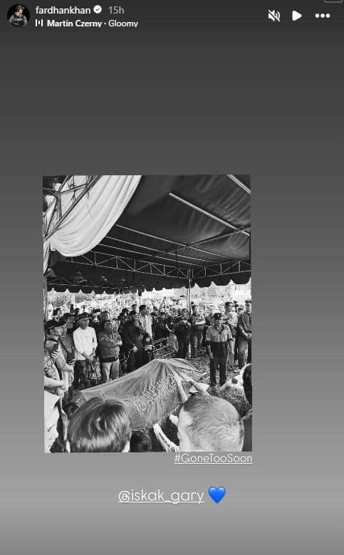 artis melayat di rumah duka Gary Iskak