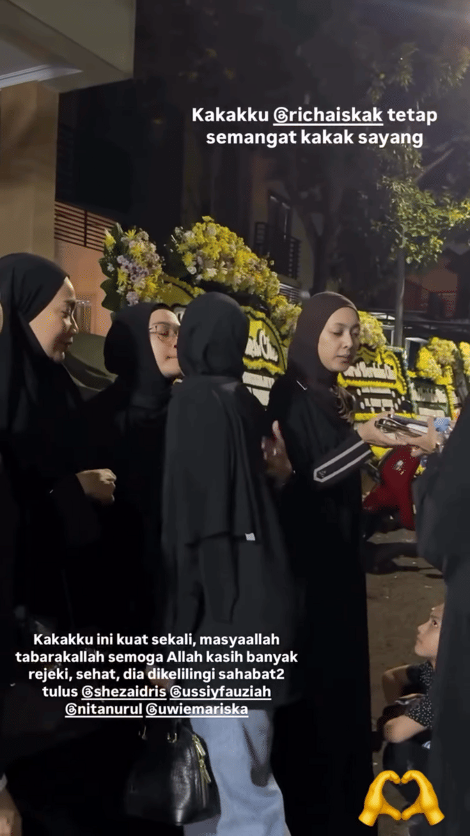 artis melayat di rumah duka Gary Iskak