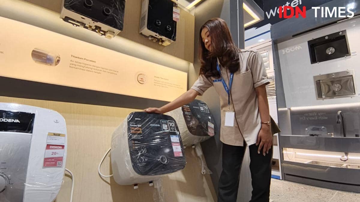 modena, pemanas air, water heater