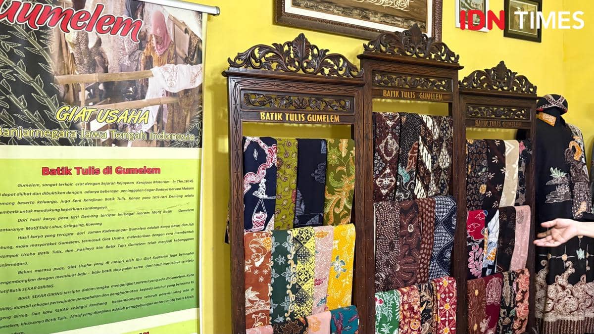 Giat Usaha, UMKM Batik Gumelem Banjarnegara. (IDN Times/Dina Salma)