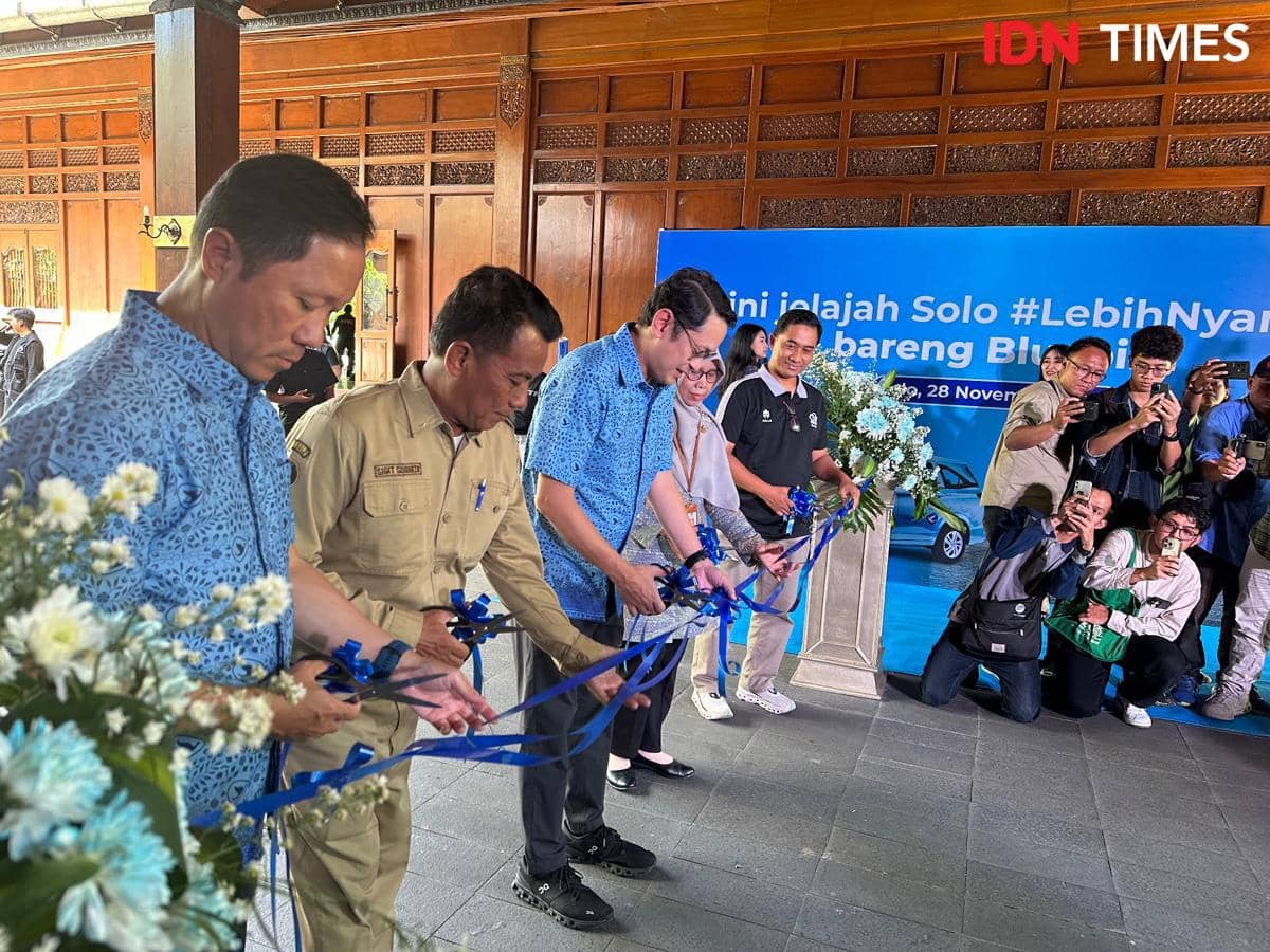 Launching Taksi Bluebird di Solo. (IDN Times/Larasati Rey)