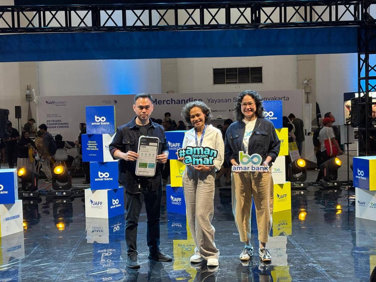 Panel Discussion The Missing Script dalam JAFF Market 2025, di JEC Yogyakarta, Minggu (30/11/2025). (IDN Times/Herlambang Jati Kusumo)
