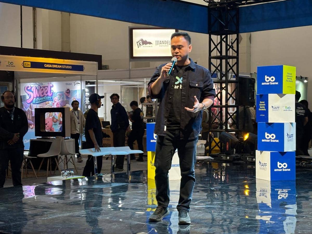 Senior Vice President MSME Amar Bank, Josua Sloane. (IDN Times/Herlambang Jati Kusumo)