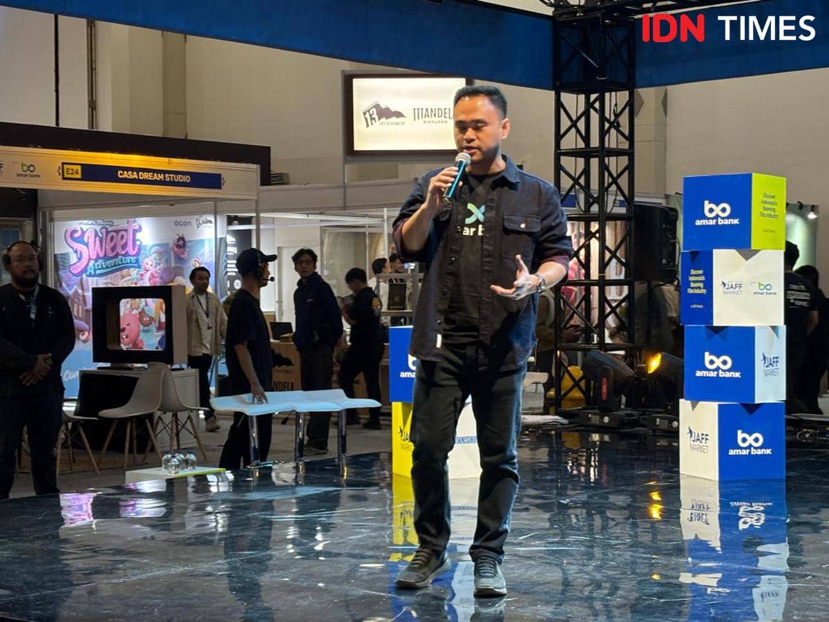 Senior Vice President MSME Amar Bank, Josua Sloane. (IDN Times/Herlambang Jati Kusumo)