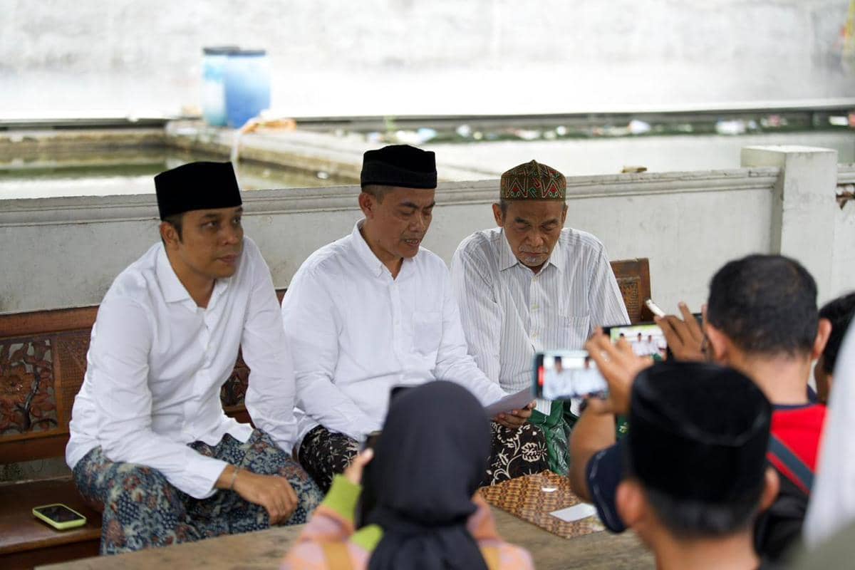 Jubir forum sesepuh NU saat menyampaikan hasil pertemuan. IDN Times/istimewa