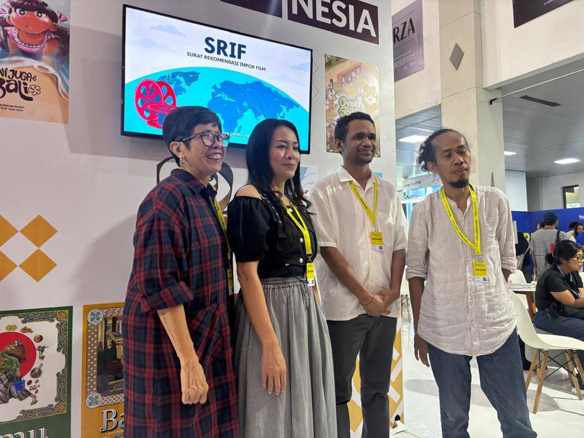 MTN Market dalam agenda JAFF Market 2025, di JEC Yogyakarta, Minggu (30/11/2025). (IDN Times/Herlambang Jati Kusumo)