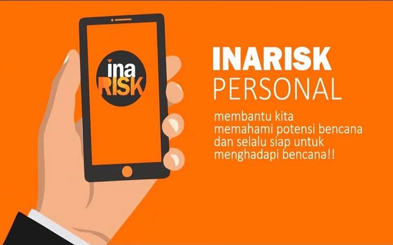ilustrasi aplikasi InaRisk