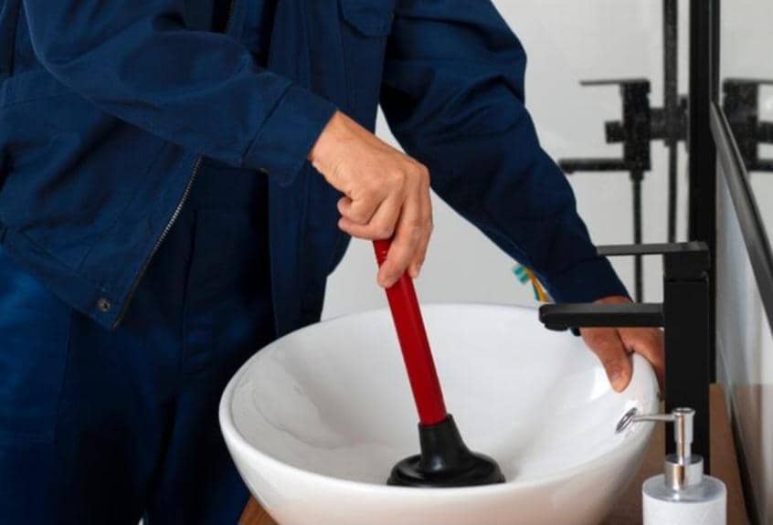 ilustrasi dorong dengan plunger (freepik.com/freepik)