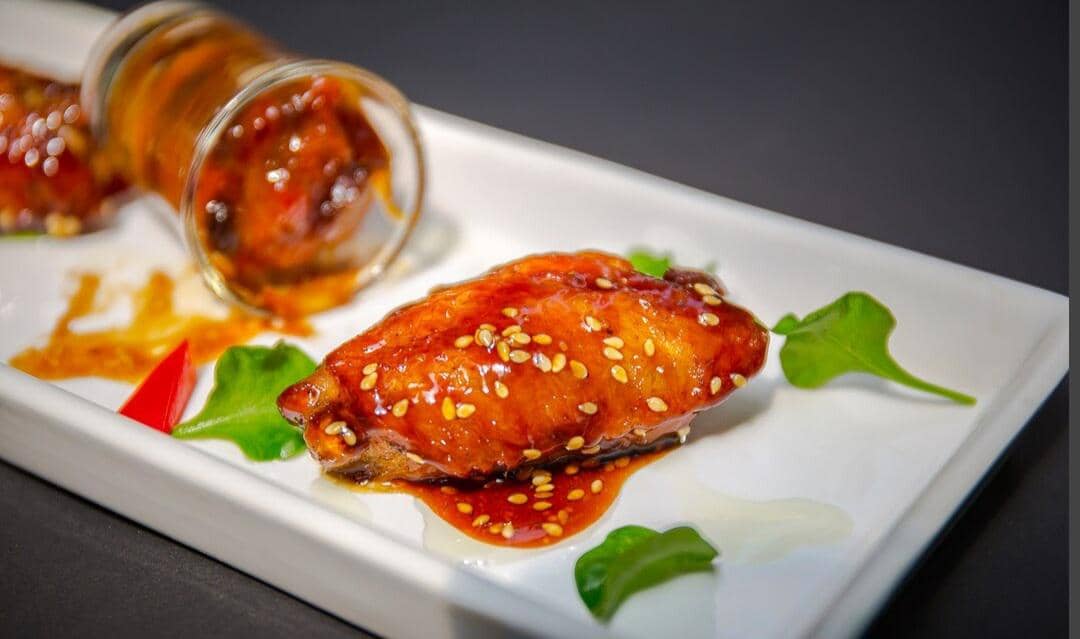 ilustrasi salmon glaze madu